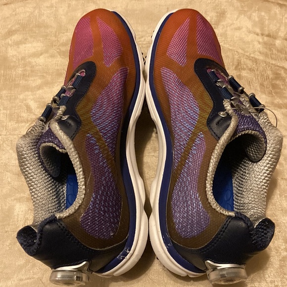 Footjoy Women’s Empower BOA Navy Plum Golf Shoe - Picture 5 of 8